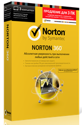 Norton 360 (продление на 3 ПК)